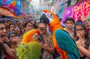 全民K歌送鹦鹉，竟然也能买到大额消费